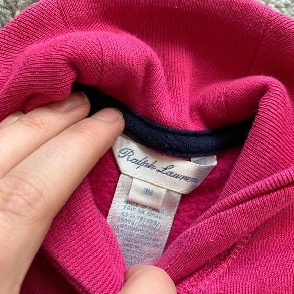 🌸3 for $30🌸 Ralph Lauren Baby 3mo Button Up Sweater - Picture 2 of 3